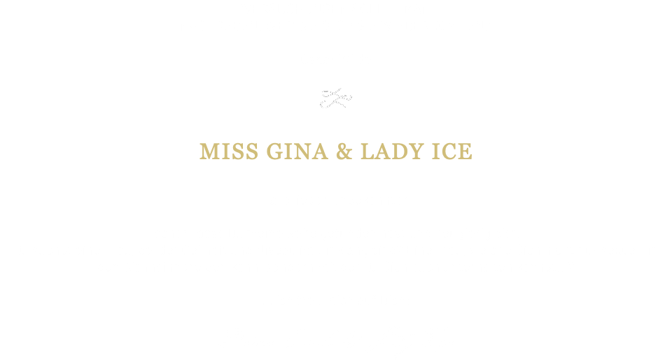 "VERSUCHUNGEN SOLLTE MAN NACHGEBEN. WER WEIß, OB SIE WIEDERKOMMEN." - Oscar Wilde - ﷯ Miss Gina & Lady ICE Hallo lieber Unbekannter, schön, dass Du meine Seite gefunden hast und neugierig bist! Du suchst eine Frau, bei der Geilheit und Niveau im Einklang sind? Eine Frau, welche Dich nicht nur sexuell in den Wahnsinn treiben kann, sondern mit der Du Dich auch unterhalten kannst...? ... ich freu mich auf Dich! Deine Sarah &Lady Ice